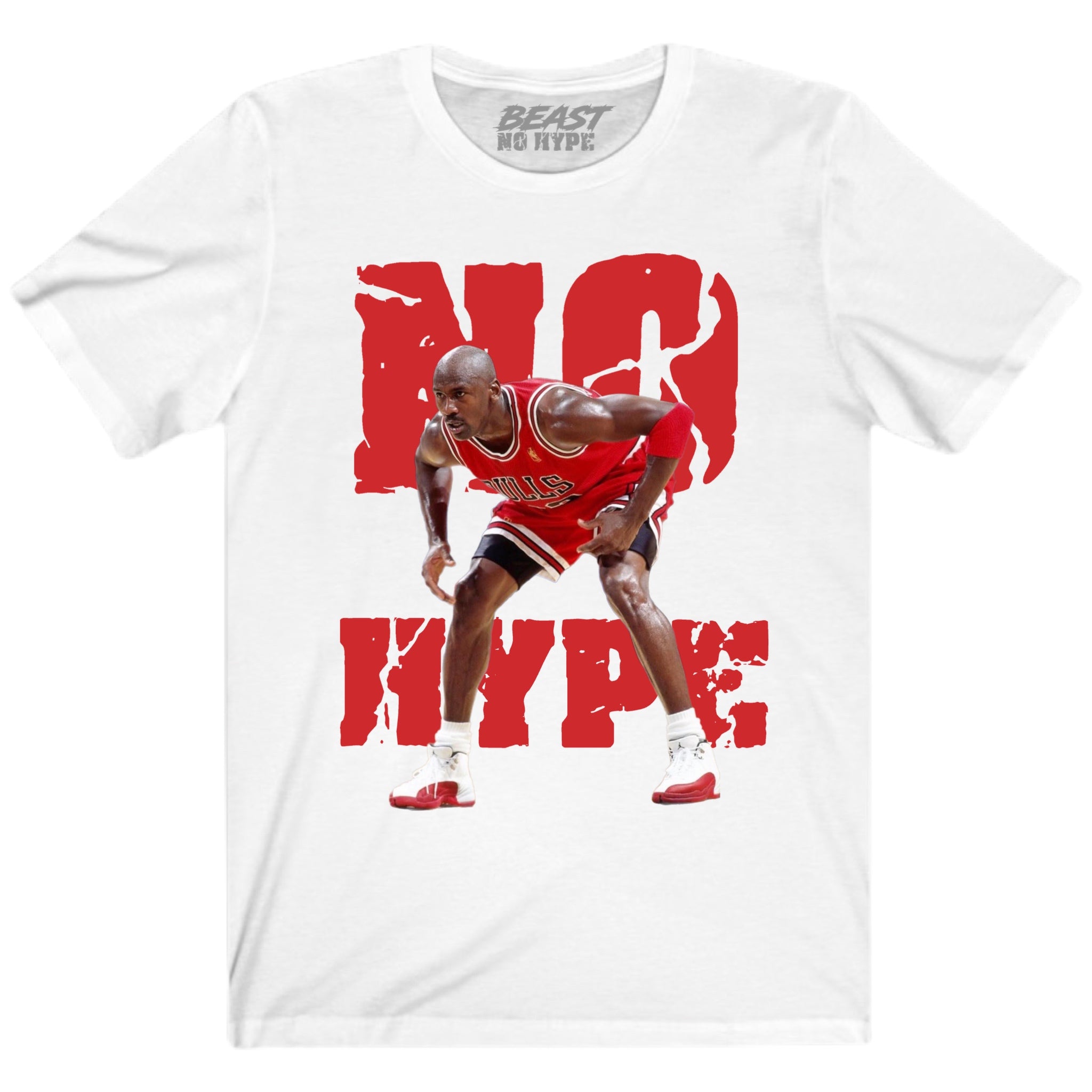 Red jordan best sale 12 shirt