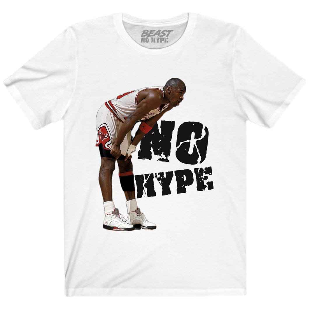 JORDAN 5 FIRE RED NO HYPE TEE