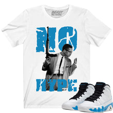 Load image into Gallery viewer, POWDER BLUE 9 NO HYPE WHITE TEE
