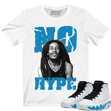 Load image into Gallery viewer, POWDER BLUE 9 NO HYPE WHITE TEE
