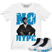 Load image into Gallery viewer, POWDER BLUE 9 NO HYPE WHITE TEE
