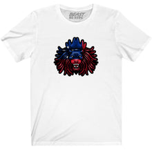 Load image into Gallery viewer, BEAST LION COUNTRY FLAG TEE
