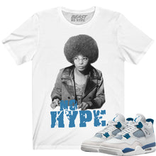 Load image into Gallery viewer, MILITARY BLUE 4 WHITE GRAPHIC TEE
