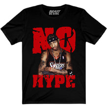 Load image into Gallery viewer, IVERSON NO HYPE TEE BLACK
