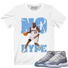 Load image into Gallery viewer, JORDAN NO HYPE COOL GREY 11 TEE
