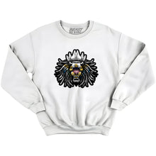 Load image into Gallery viewer, BEAST LION COUNTRY FLAG CREWNECK-WHITE
