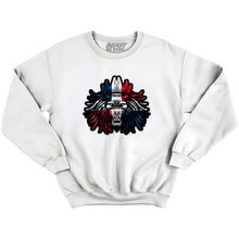 Load image into Gallery viewer, BEAST LION COUNTRY FLAG CREWNECK-WHITE
