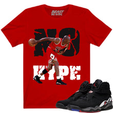 Load image into Gallery viewer, JORDAN 8 PLAYOFF NO HYPE TEE
