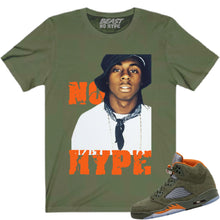 Load image into Gallery viewer, OLIVE GREEN NO HYPE TEE
