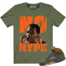 Load image into Gallery viewer, OLIVE GREEN NO HYPE TEE
