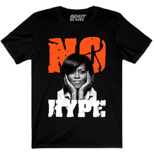 Load image into Gallery viewer, MICHELLE OBAMA NO HYPE BLACK TEE
