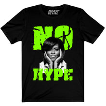 Load image into Gallery viewer, MICHELLE OBAMA NO HYPE BLACK TEE
