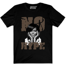 Load image into Gallery viewer, MICHELLE OBAMA NO HYPE BLACK TEE
