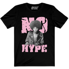 Load image into Gallery viewer, BHM-ANGELA DAVIS NO HYPE BLACK TEE
