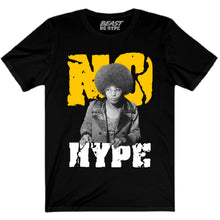 Load image into Gallery viewer, BHM-ANGELA DAVIS NO HYPE BLACK TEE
