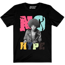 Load image into Gallery viewer, BHM-ANGELA DAVIS NO HYPE BLACK TEE
