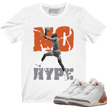 Load image into Gallery viewer, JORDAN 3 NO HYPE WHITE TEE
