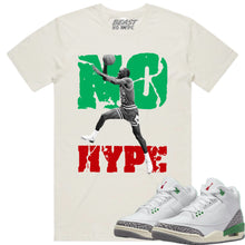 Load image into Gallery viewer, JORDAN 3 NO HYPE SAIL &amp; GREY TEE
