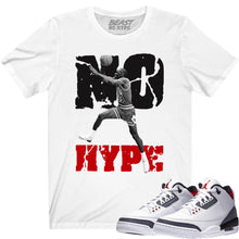 Load image into Gallery viewer, JORDAN 3 NO HYPE WHITE TEE
