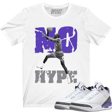 Load image into Gallery viewer, JORDAN 3 NO HYPE WHITE TEE
