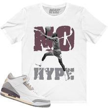 Load image into Gallery viewer, JORDAN 3 NO HYPE WHITE TEE
