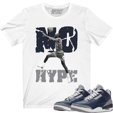 Load image into Gallery viewer, JORDAN 3 NO HYPE WHITE TEE
