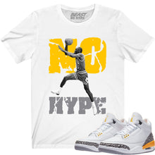 Load image into Gallery viewer, JORDAN 3 NO HYPE WHITE TEE
