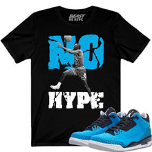 Load image into Gallery viewer, JORDAN 3 NO HYPE BLACK TEE
