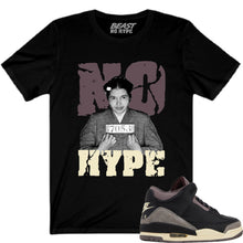 Load image into Gallery viewer, JORDAN 3 WHILE YOU WERE SLEEPING NO HYPE BLACK TEE
