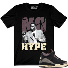 Load image into Gallery viewer, JORDAN 3 WHILE YOU WERE SLEEPING NO HYPE BLACK TEE
