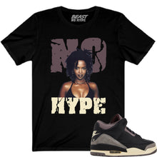 Load image into Gallery viewer, JORDAN 3 WHILE YOU WERE SLEEPING NO HYPE BLACK TEE
