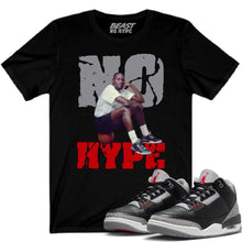 Load image into Gallery viewer, JORDAN 3 BLACK CEMENT TEE
