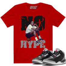 Load image into Gallery viewer, JORDAN 3 BLACK CEMENT TEE
