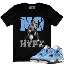 Load image into Gallery viewer, JORDAN 4 NO HYPE BLACK TEE
