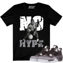 Load image into Gallery viewer, JORDAN 4 NO HYPE BLACK TEE
