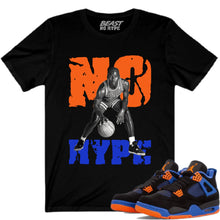 Load image into Gallery viewer, JORDAN 4 NO HYPE BLACK TEE
