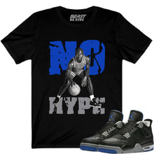 Load image into Gallery viewer, JORDAN 4 NO HYPE BLACK TEE
