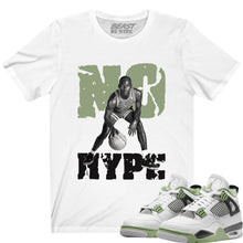 Load image into Gallery viewer, JORDAN 4 NO HYPE WHITE TEE
