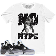 Load image into Gallery viewer, JORDAN 4 NO HYPE WHITE TEE
