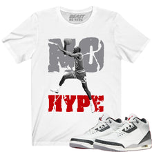 Load image into Gallery viewer, JORDAN CEMENT GREY 3 NO HYPE TEE
