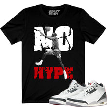 Load image into Gallery viewer, JORDAN CEMENT GREY 3 NO HYPE TEE
