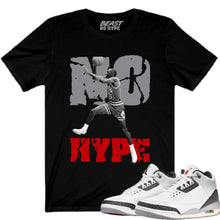 Load image into Gallery viewer, JORDAN CEMENT GREY 3 NO HYPE TEE
