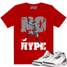 Load image into Gallery viewer, JORDAN CEMENT GREY 3 NO HYPE TEE
