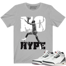 Load image into Gallery viewer, JORDAN CEMENT GREY 3 NO HYPE TEE
