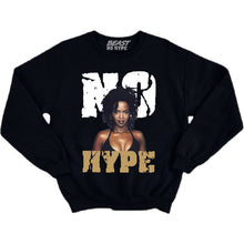 Load image into Gallery viewer, GRATITUDE NO HYPE CREWNECK-BLACK
