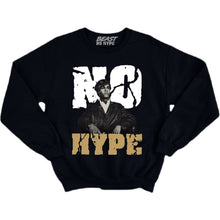 Load image into Gallery viewer, GRATITUDE NO HYPE BLACK CREWNECK2
