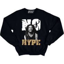 Load image into Gallery viewer, GRATITUDE NO HYPE BLACK CREWNECK2
