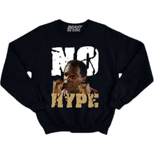 Load image into Gallery viewer, GRATITUDE NO HYPE BLACK CREWNECK2
