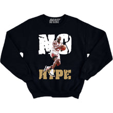 Load image into Gallery viewer, GRATITUDE NO HYPE BLACK CREWNECK2
