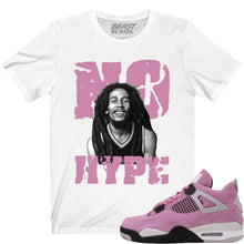 Load image into Gallery viewer, JORDAN 4 PINK ORCHID NO HYPE WHITE TEE
